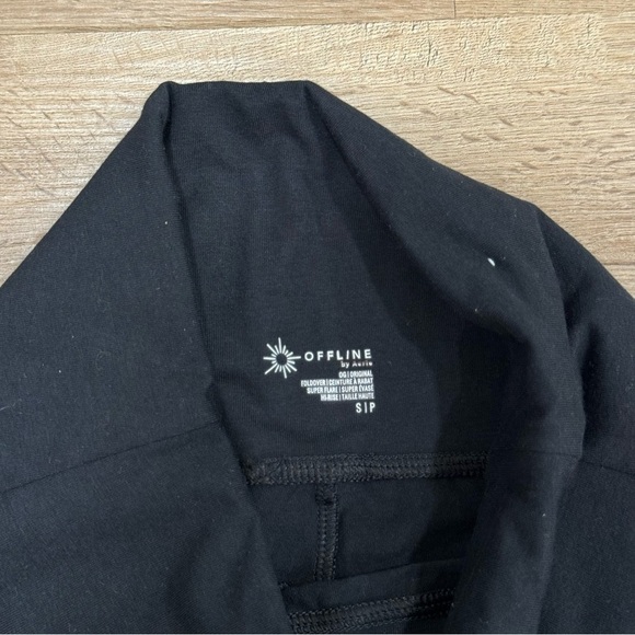 OFFLINE By Aerie OG Foldover High Waisted Super Flare Legging - Picture 5 of 6